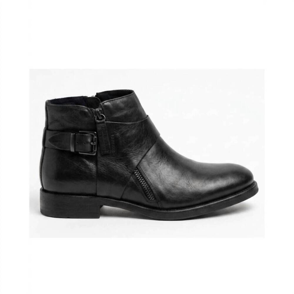 NEW ETHEM women's gendarme boots in black